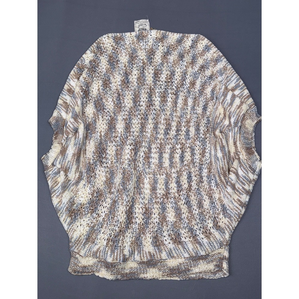 Easel Women's Large ‎ Beige Brown Sleeveless Sweater